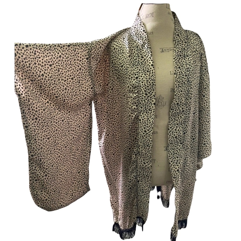 Spotted fringe Kaftan